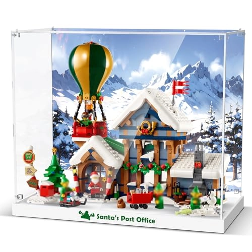 Acrylic Display Case for LEGO 10339 Santa Post Office