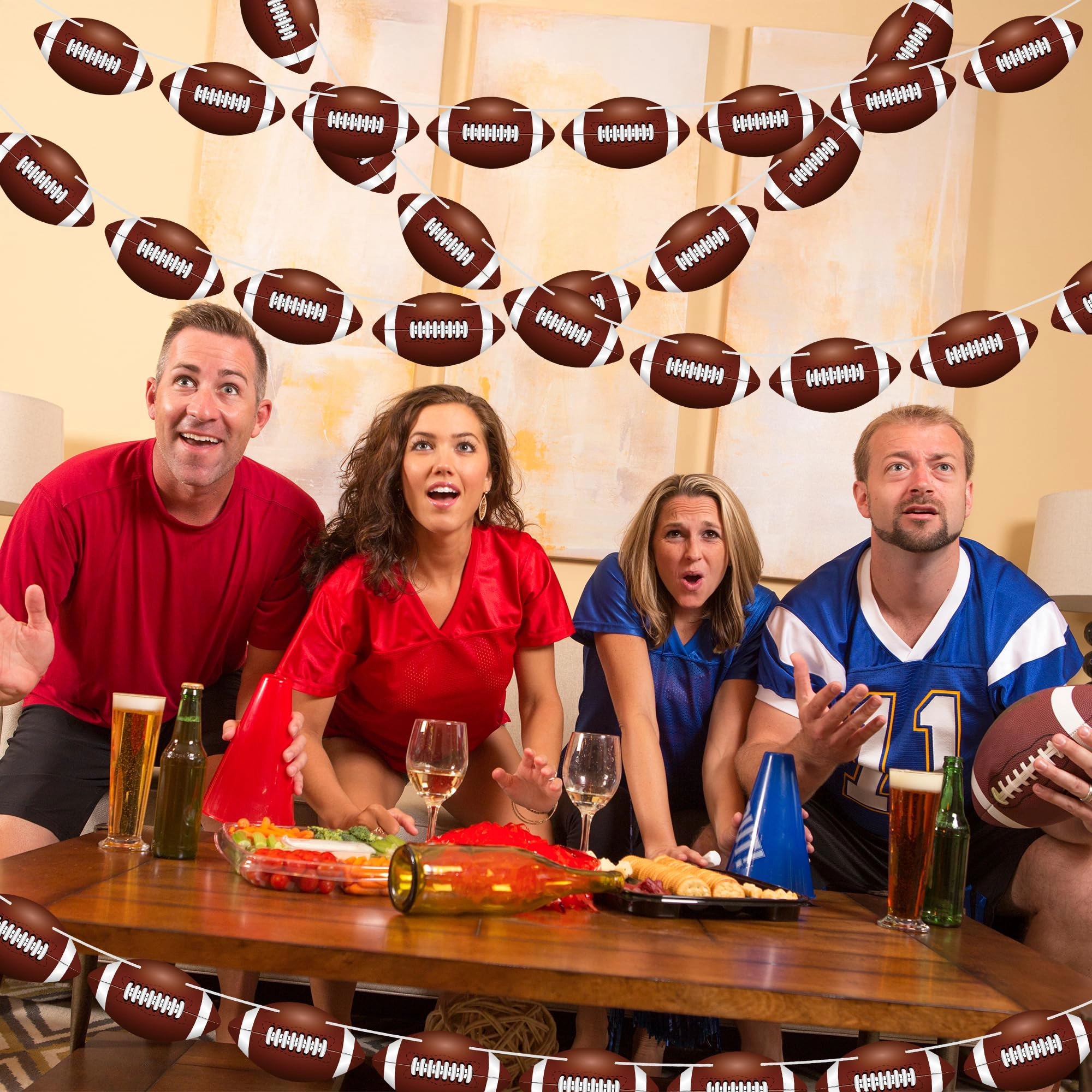 Football Banner - 4 Pack Football
