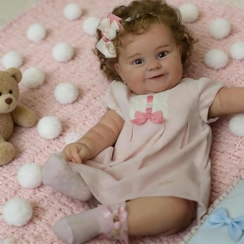 Reborn Baby Doll - 20 Inch Soft Cloth Body Ages 3+