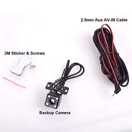 Rear View Backup Camera - Night Vision AV-IN 2.5mm 648 x 488 pixels