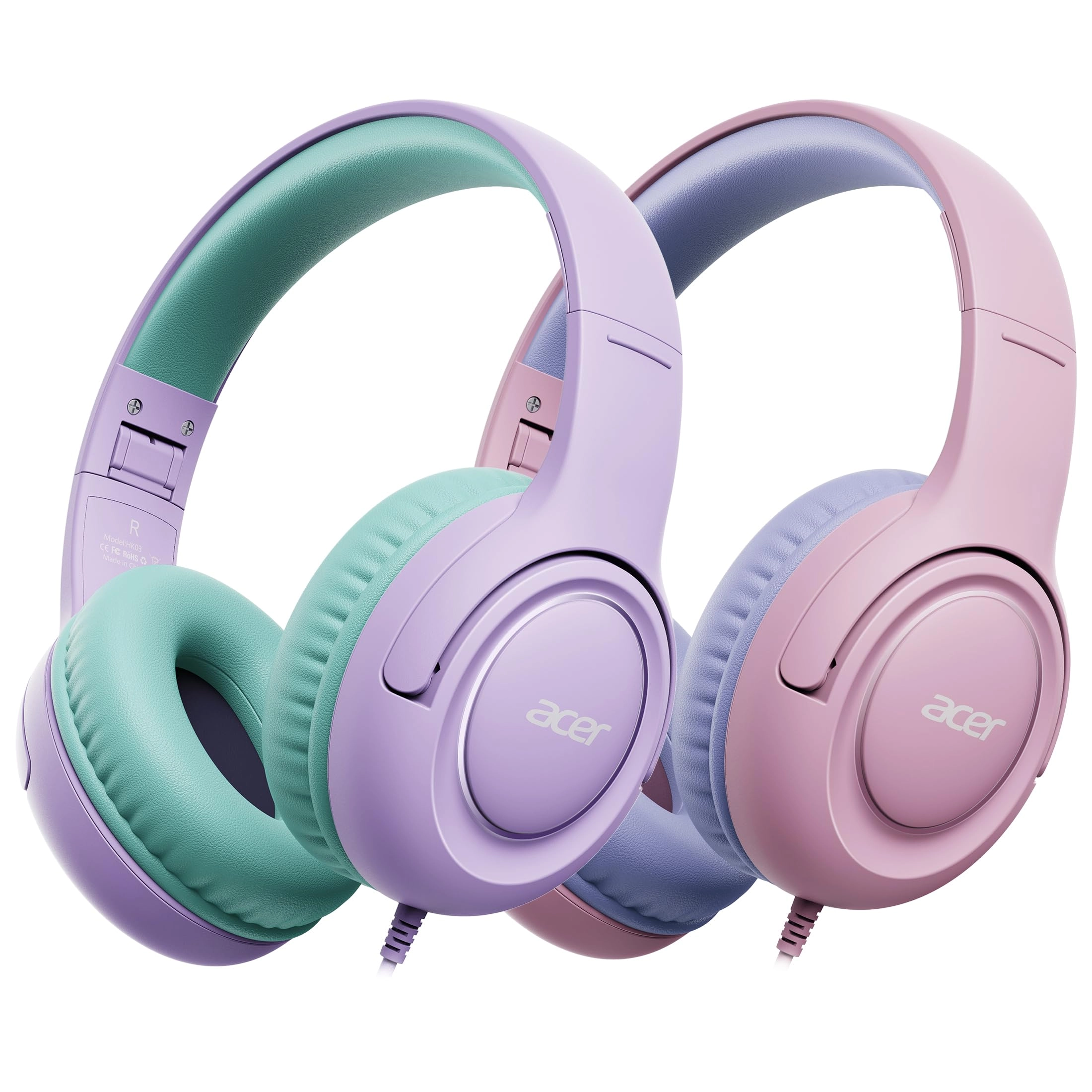 Acer Kids Headphones Wired Headphone Pack