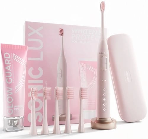 Sonic Lux - Pink 6 Brush Heads