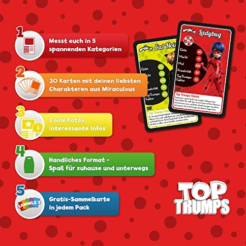 Top Trumps Miraculous - Card Game
