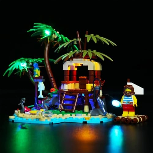 LED Lighting Kit for LEGO Ray The Castaway 40566 - Plastic less than 5V