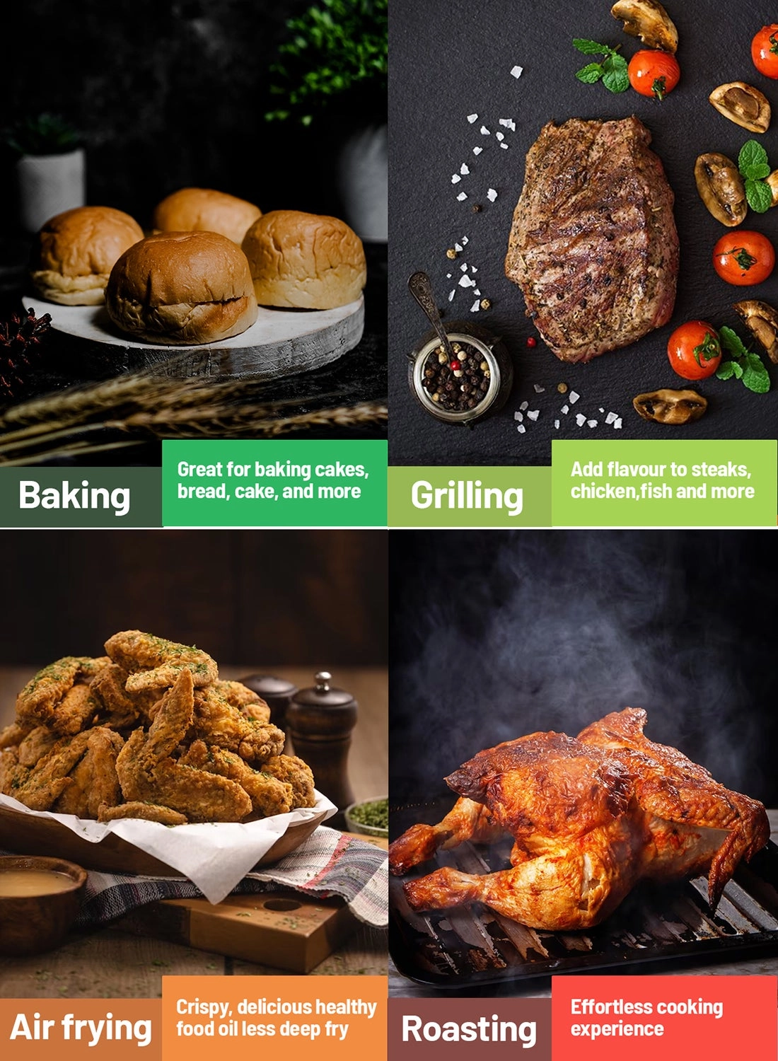 Double Heating Digital Air Fryer GAF37543