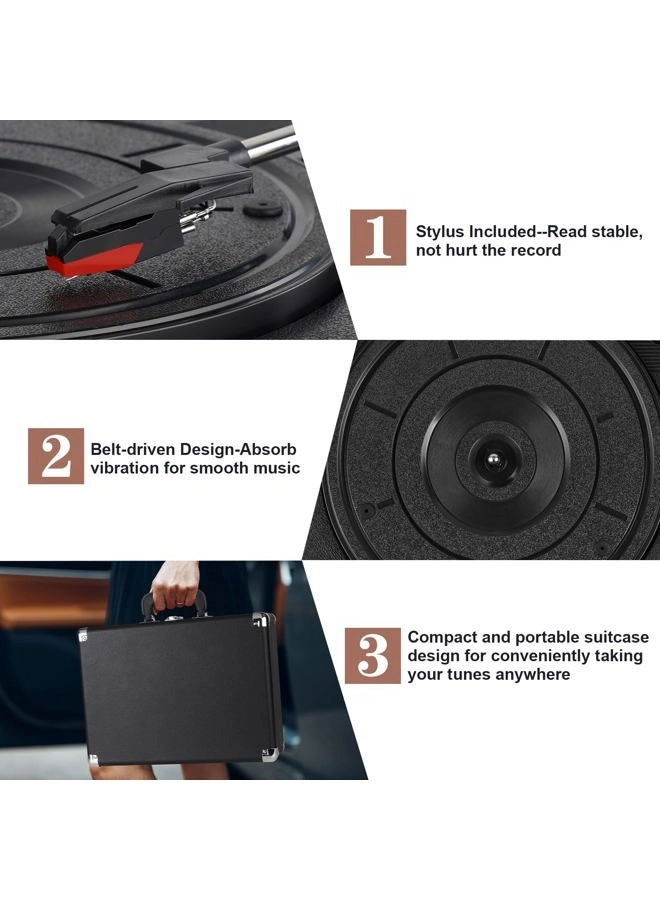 Vinyl Record Player - Belt Driven