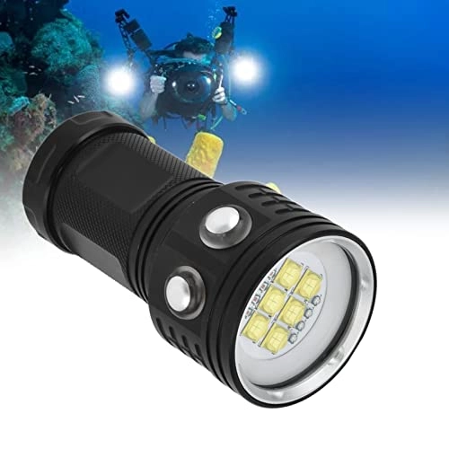 LED Diving Flashlight - 3 Color 7 Modes 328ft