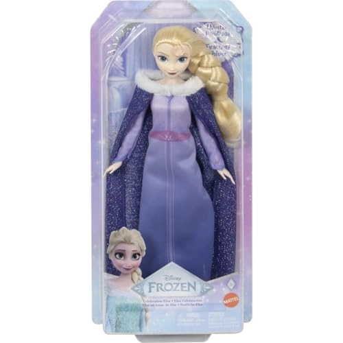 Elsa Doll - dress with cape and shoes Ages 3+