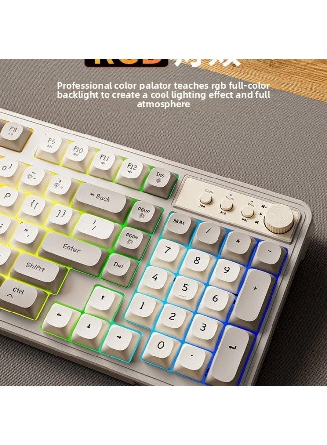 L1 Mechanical Feel Silent Keyboard - Wired/Wireless