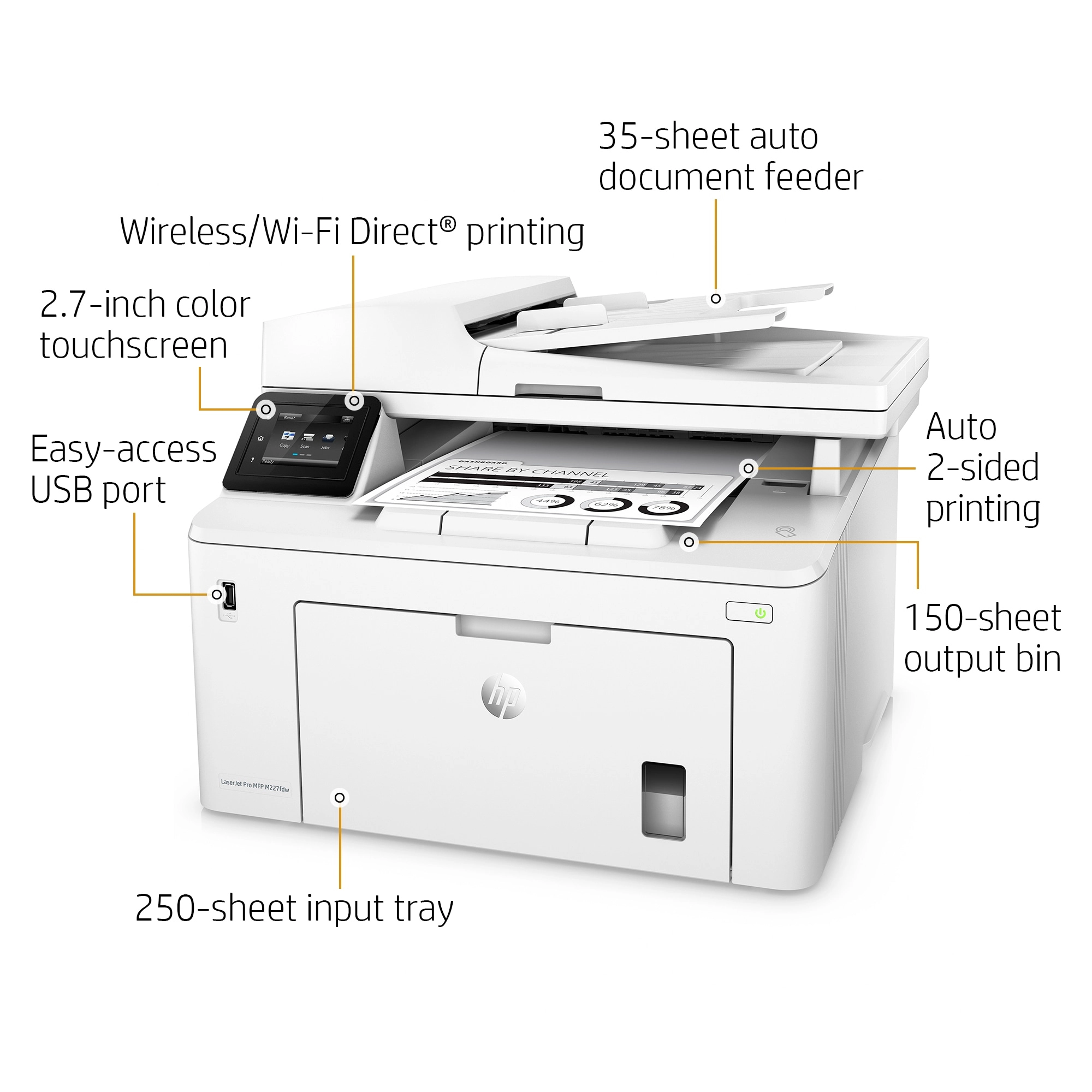 LaserJet Pro M227fdw - Laser