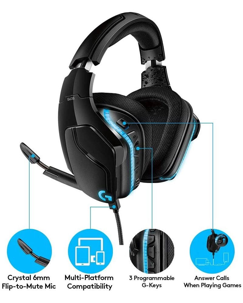 G635 Wired Headset