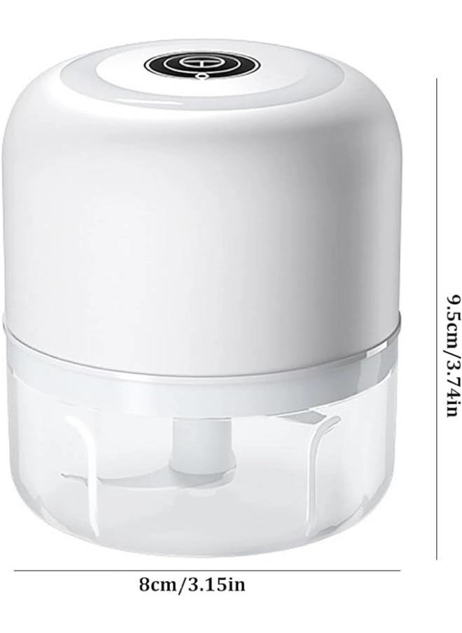 Mini Food Chopper And Processor - 100ml/250ml Wireless Electric