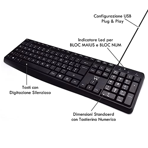 Wired USB keyboard - IT Wired