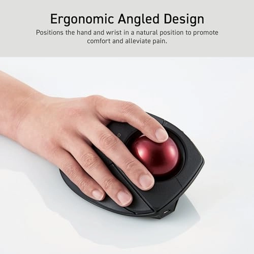 DEFT PRO Trackball Mouse - Bluetooth, Wired, Wireless