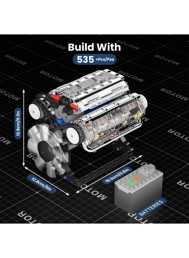 V8 Engine (10088) - 8-Cylinder Petrol