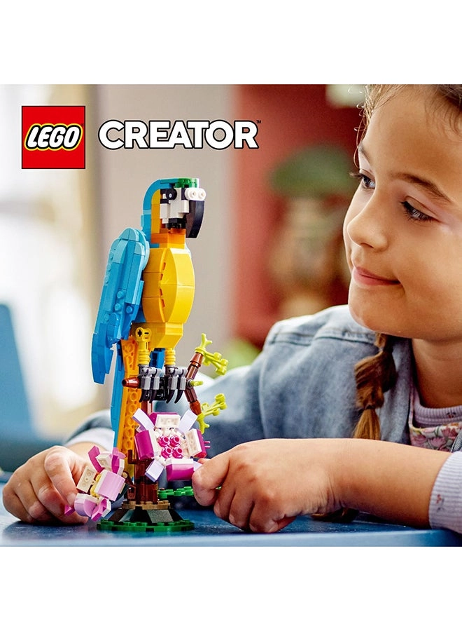 Creator 3 in 1 Exotic Parrot (31136) - Animal Figures Multi-color
