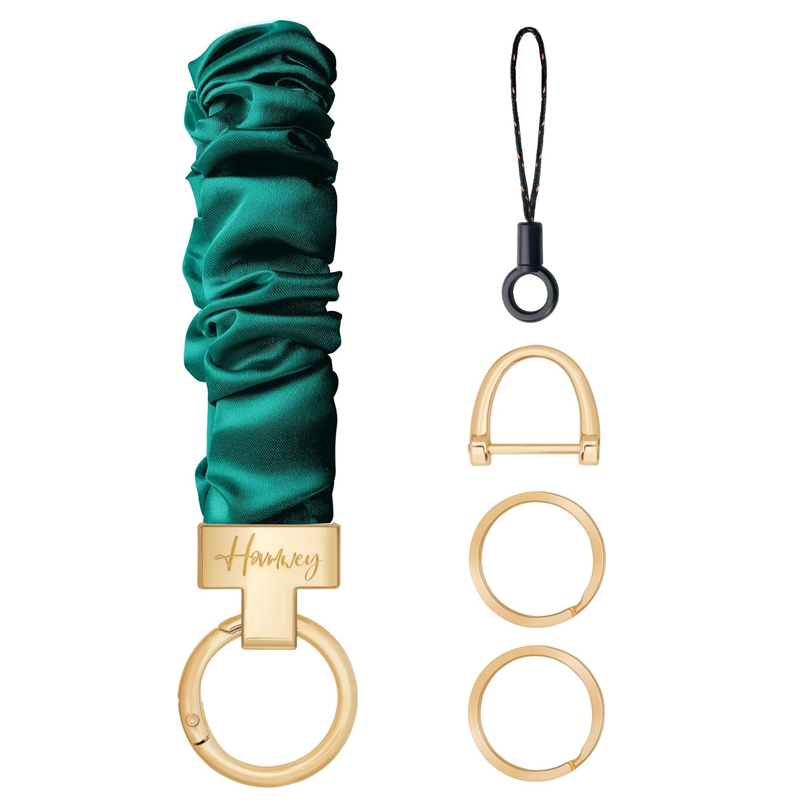Stretchy Scrunchie Keychain Wristlet - Fun