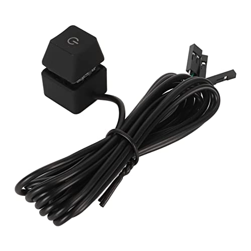 PC Power Button - Blue Switch 6.6ft 7 Color