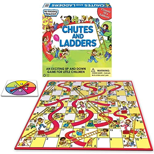 Chutes And Ladders: Classic 1970's Artwork