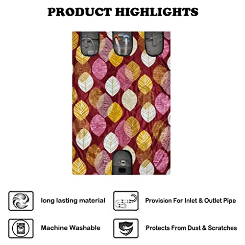 Front Load Washing Machine Cover - Washable Dustproof 23x23x33