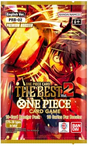 ONE Piece Card Game The Best Vol.2 - Japanese 10 Packs