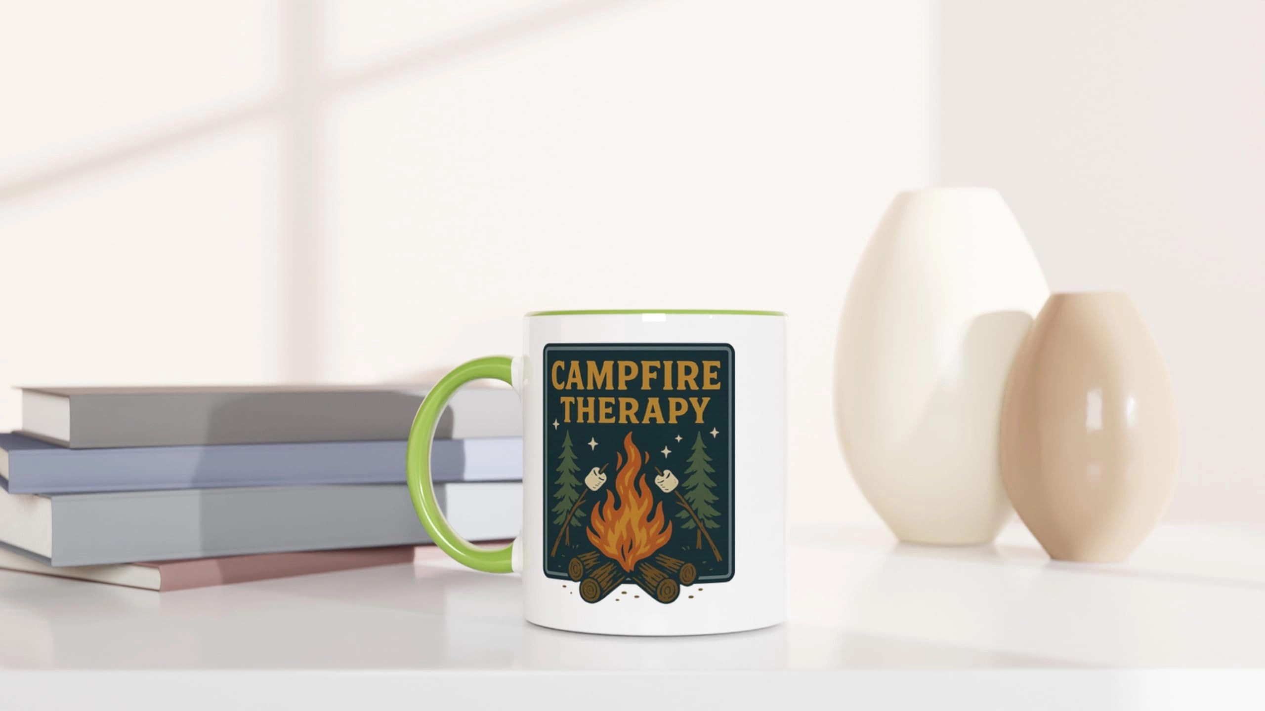 Campfire Therapy Mug - 1 pcs Personalised Dog Lover