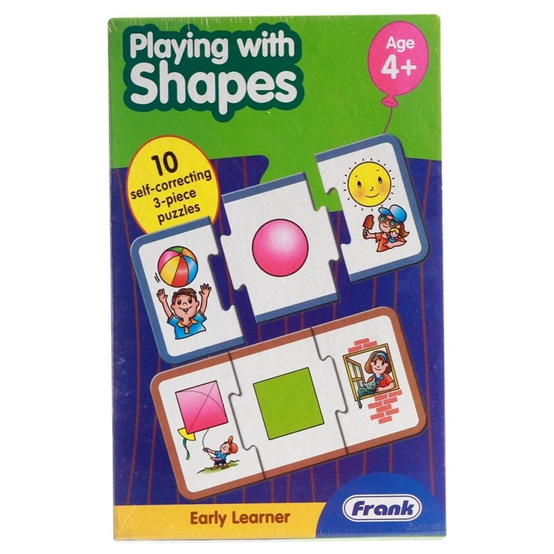 Early Learner Playing With Shapes - 3 Years and Above 30 Pieces