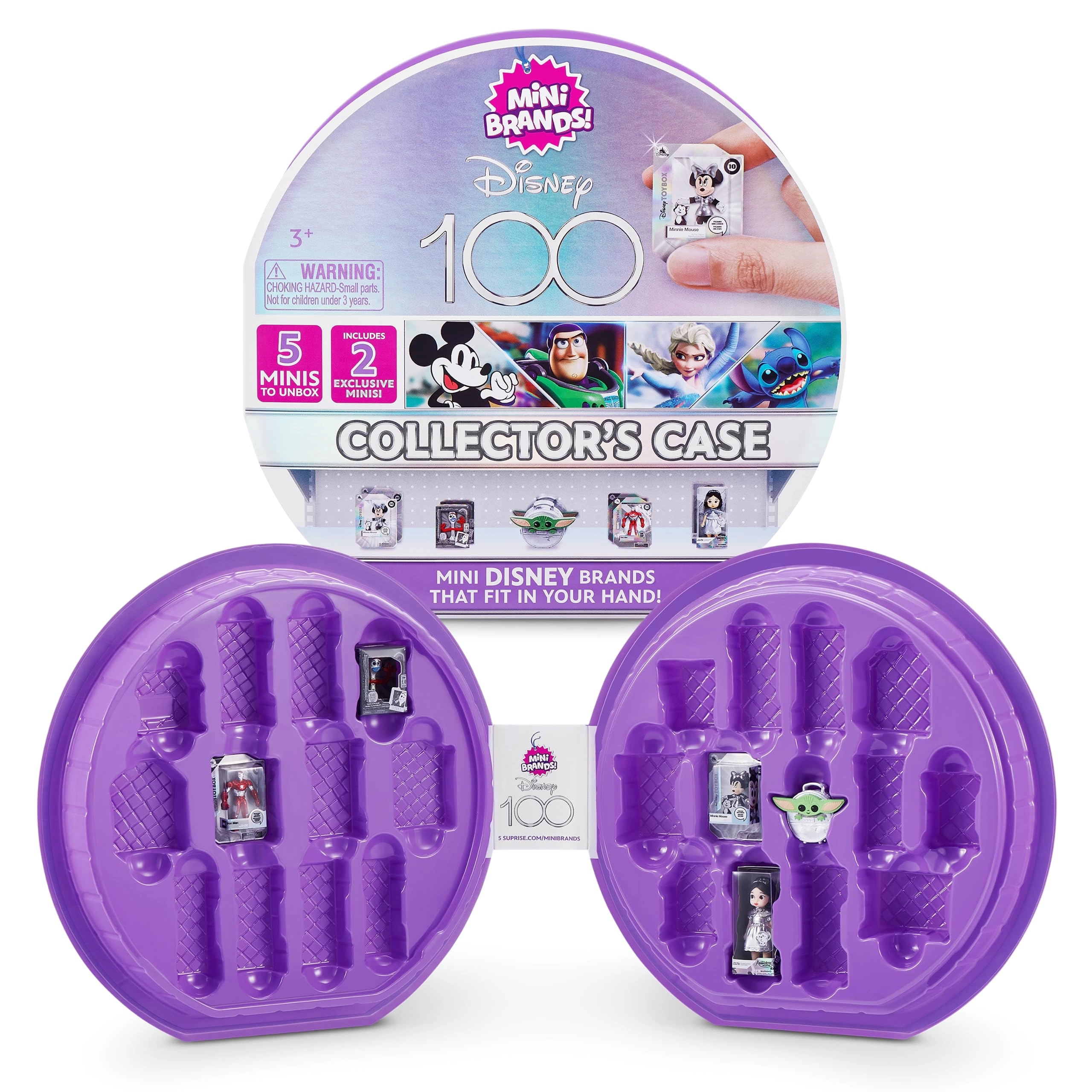 MINI BRANDS Disney 100 - Collector's Case (77448) 5 pcs