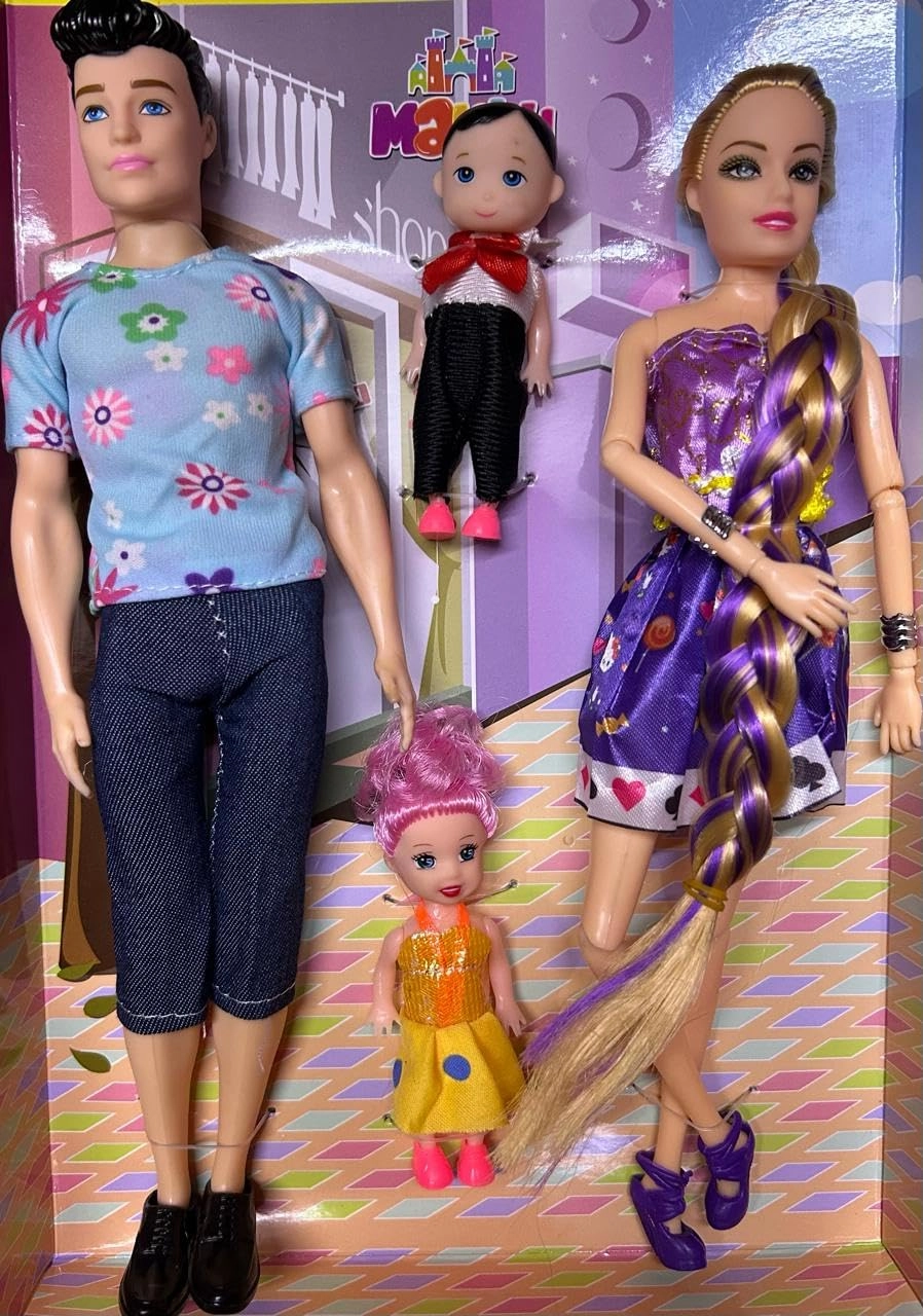 Couple Doll - Movable Joints Fashion Doll Ages 3+ Set