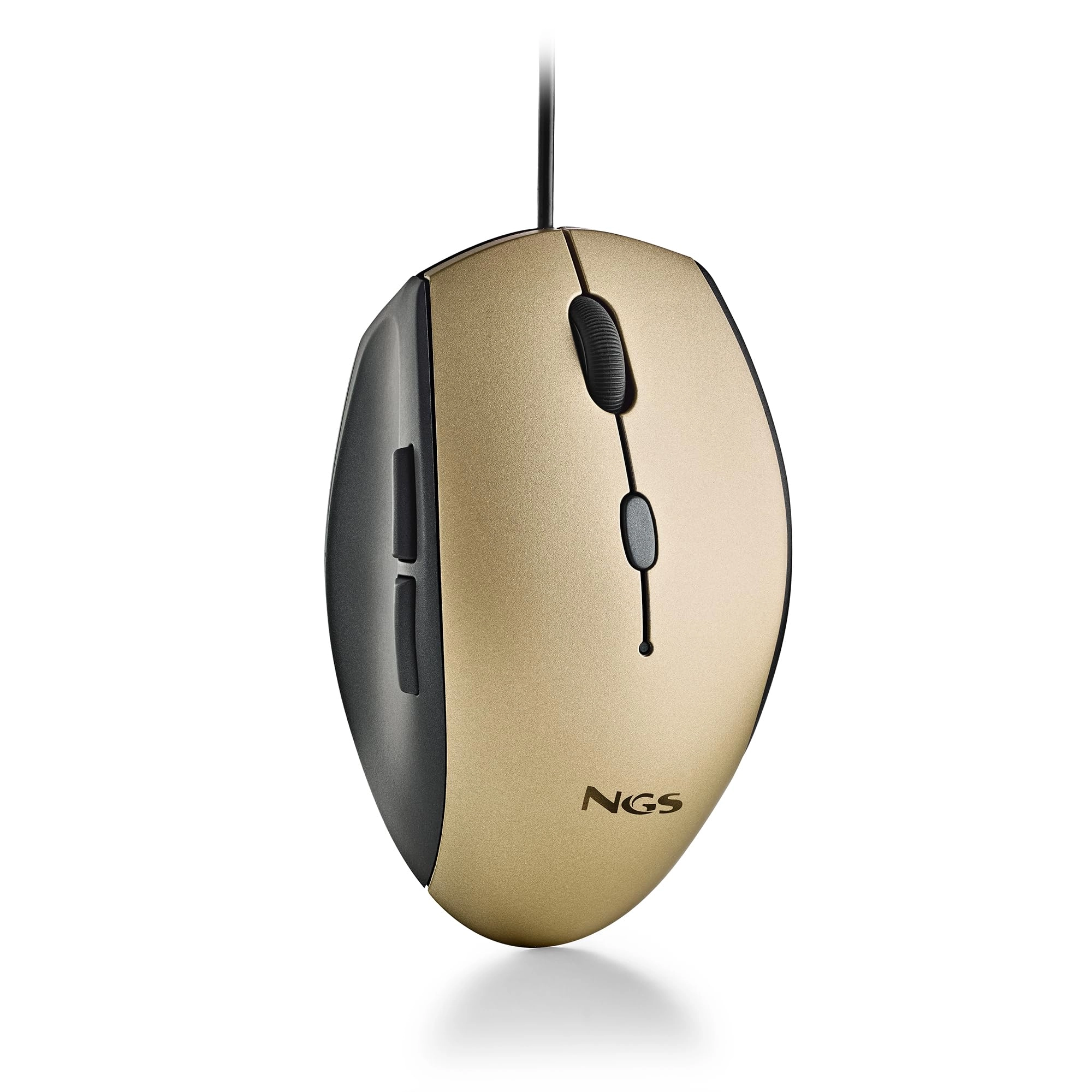 Moth Gray Optical Mouse - USB
