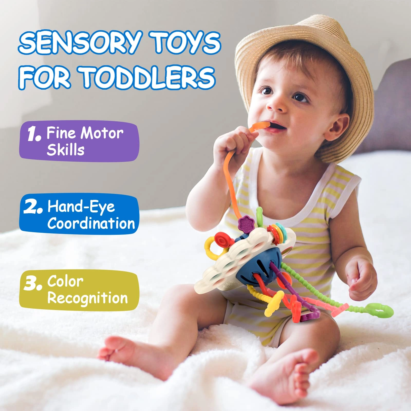 Pull String Activity Toy - 18 months+