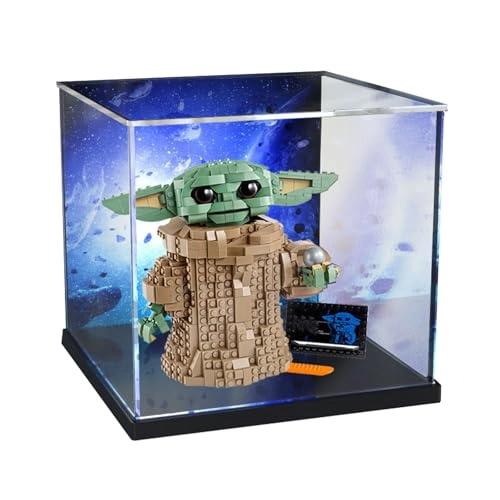 Acrylic Display Case for LEGO 75318 - With Background