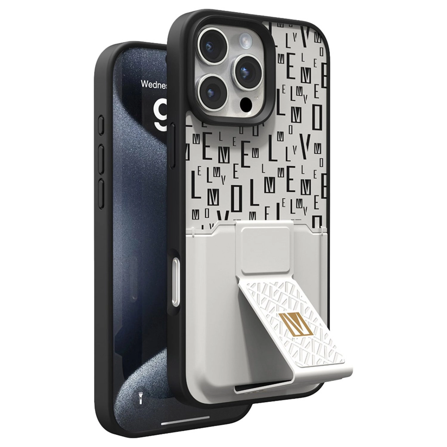 Morphix Cuero Gripstand Case for iPhone 16 Pro Max
