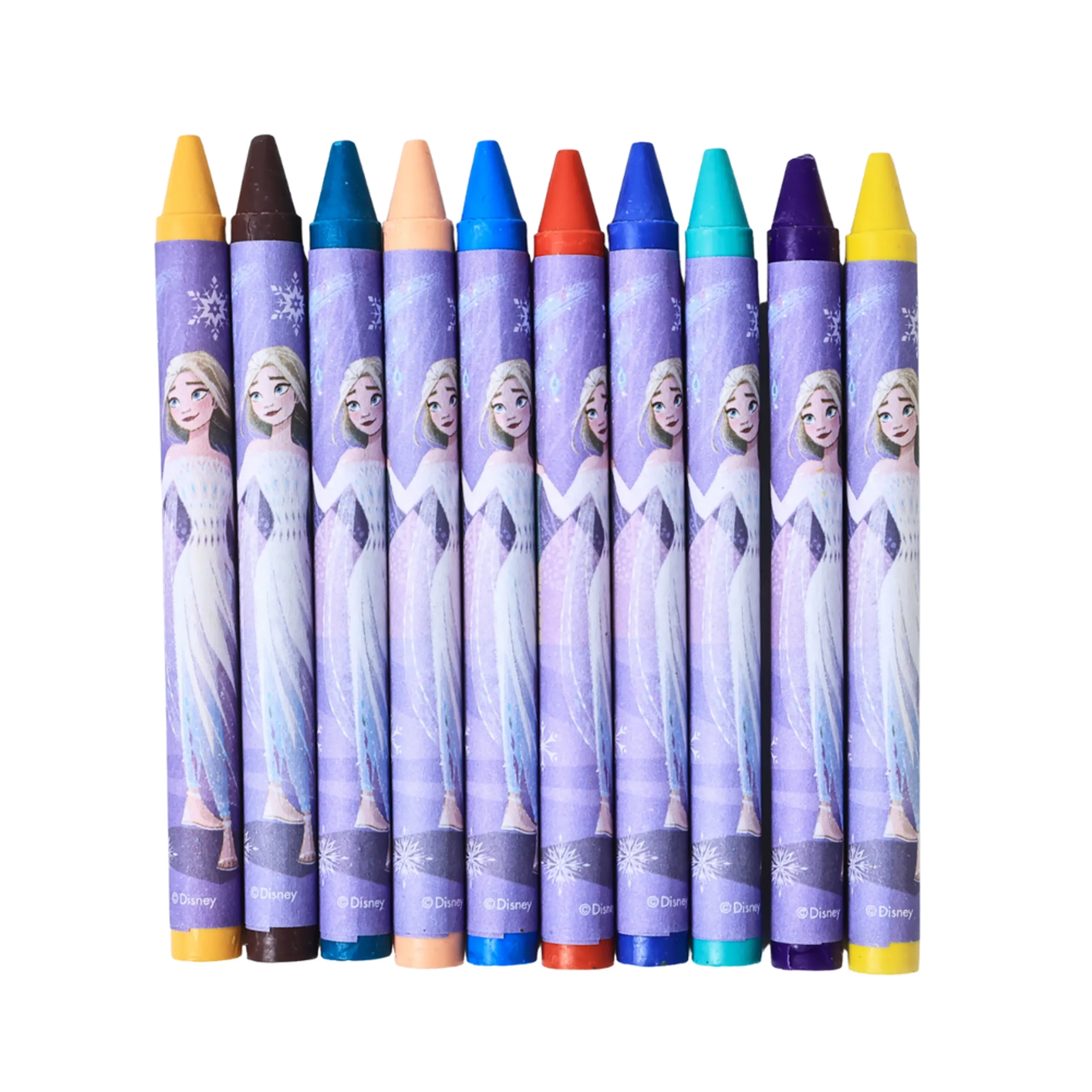 Frozen Super Activity - 20 Pcs 10 Vibrant Crayons