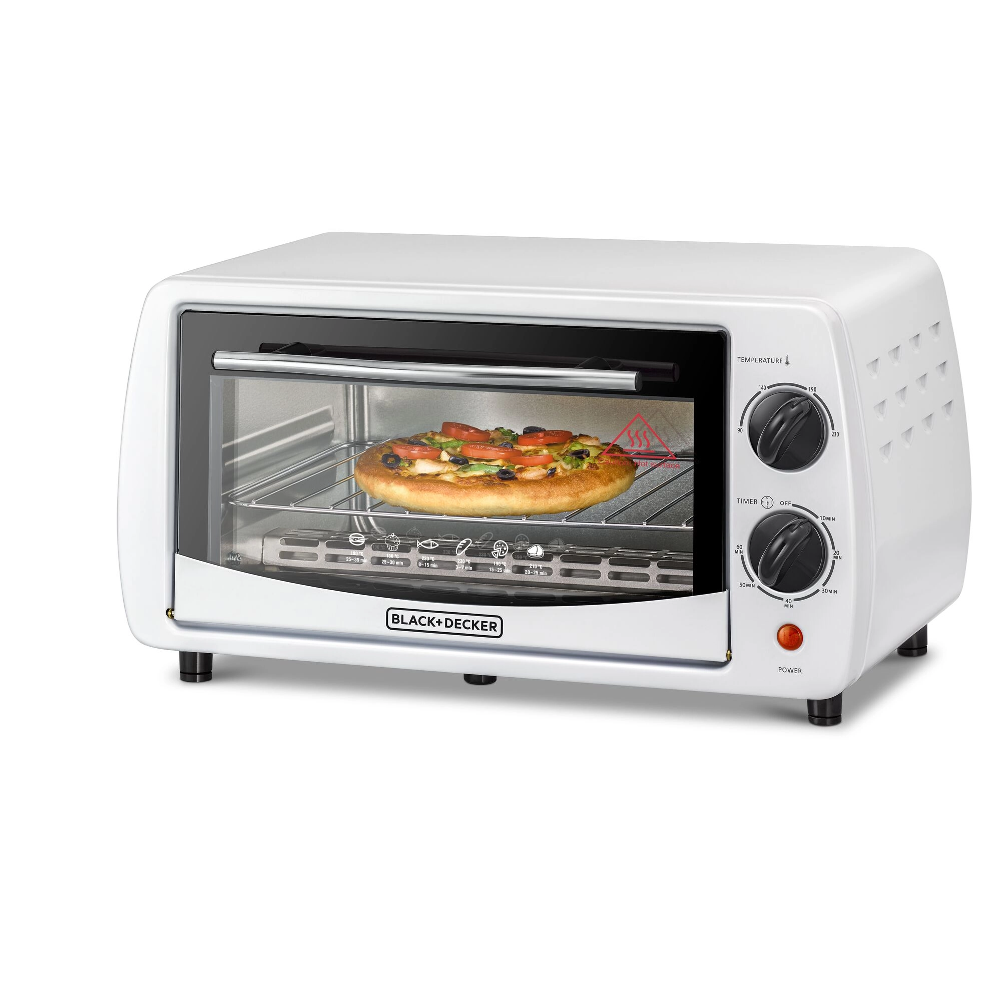 Double Glass Toaster Oven - 9L