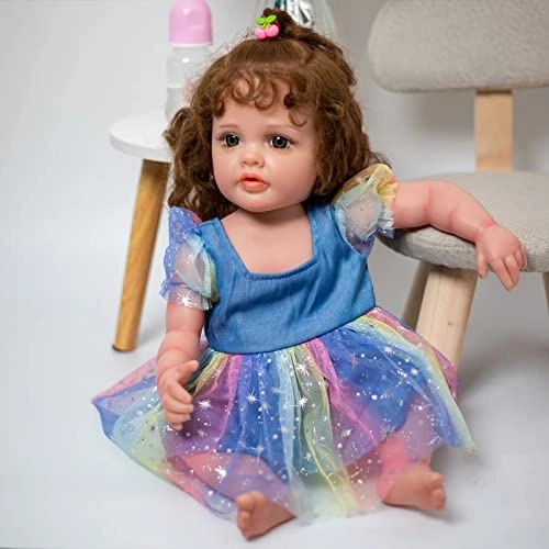 Reborn Baby Doll - 22 Inch 55cm Silicone