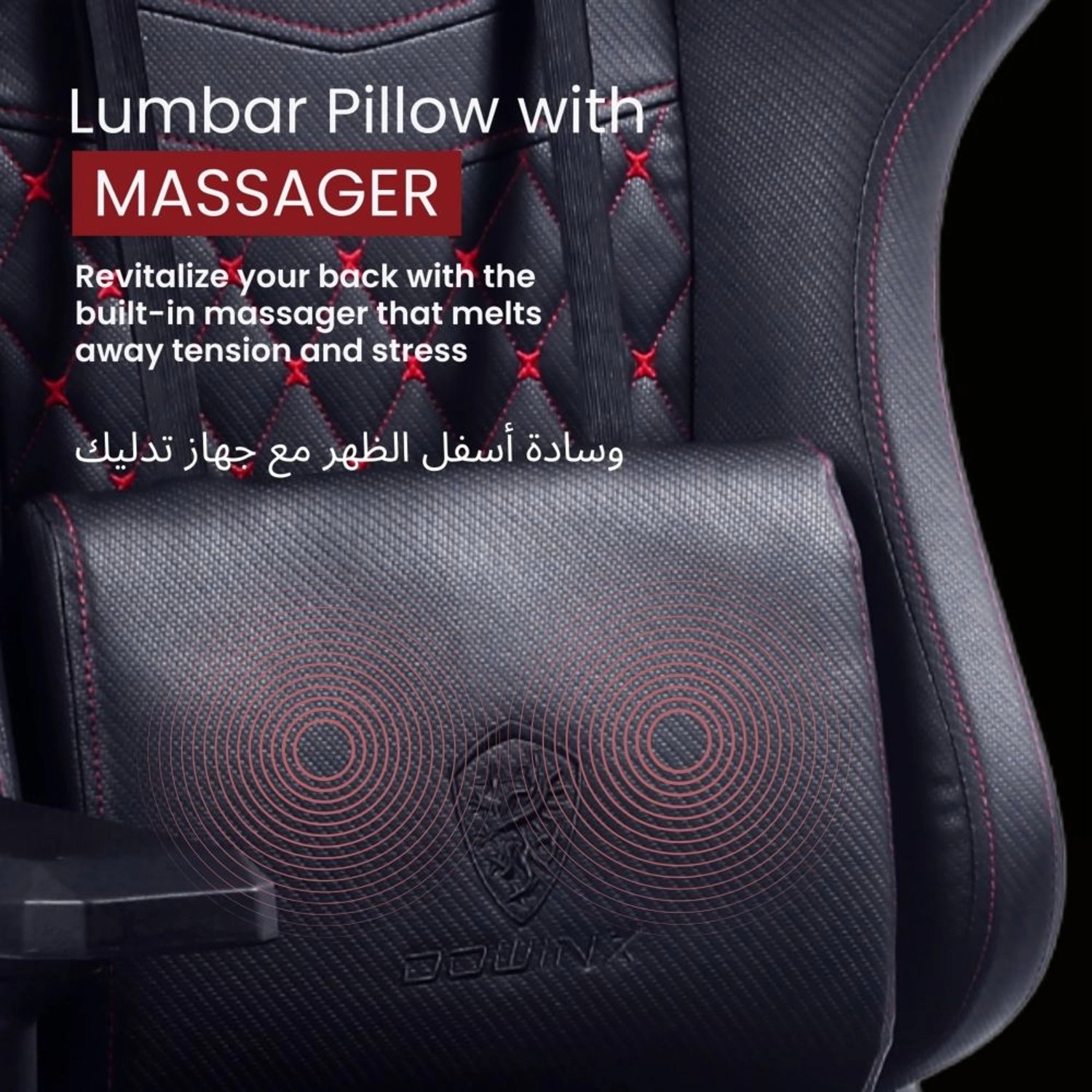 LS-6689SN - Gaming Chair Black Reclining