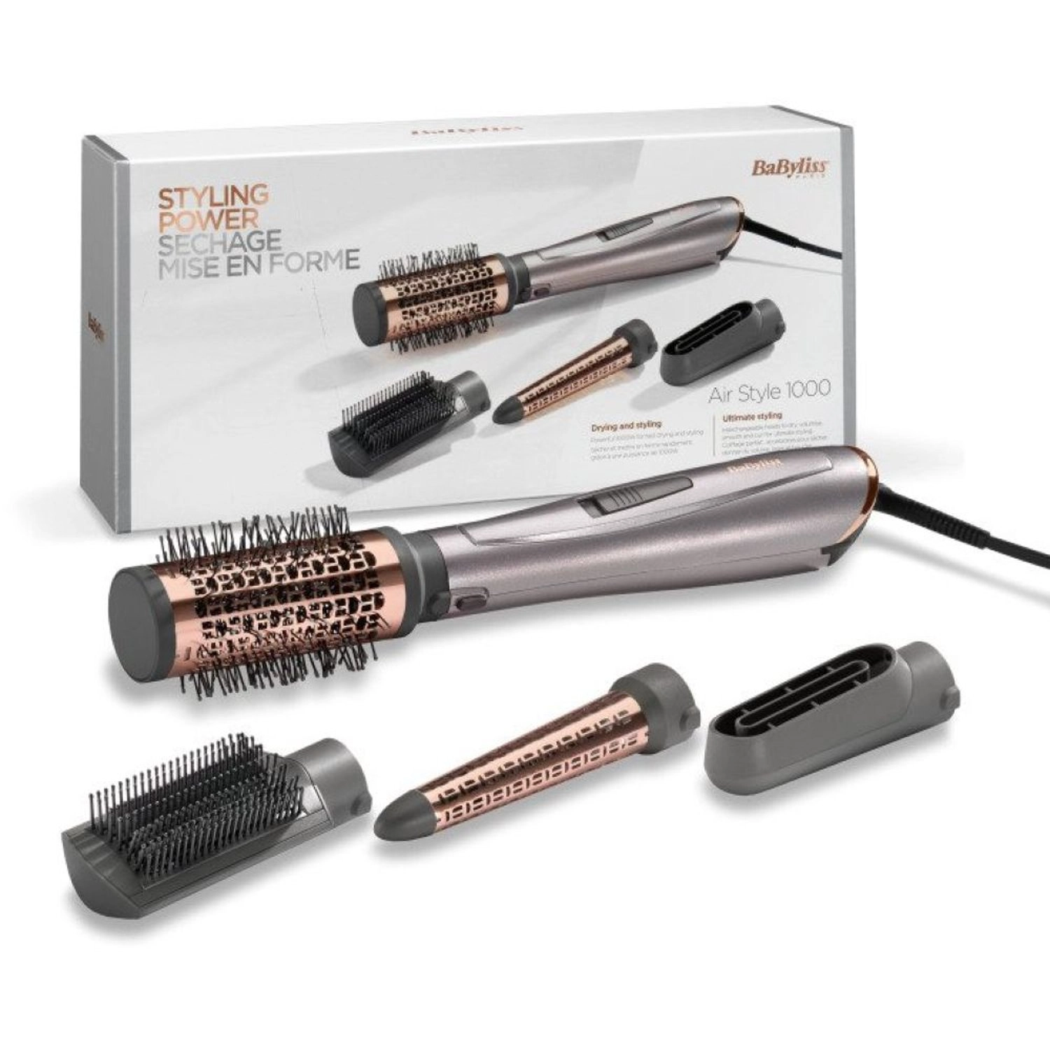 BaByliss AS136SDE - 1200watt Airbrush Black
