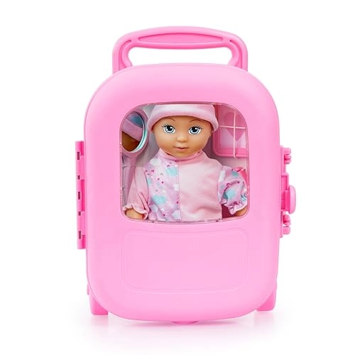 GIRL WITH TROLLEY - 28CM