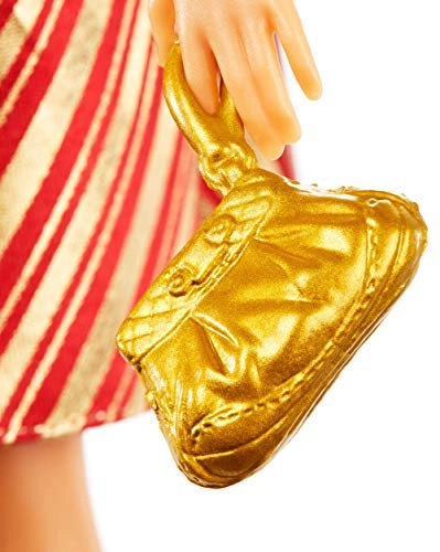 GFF68 - Red and Gold Dress Ages 3+