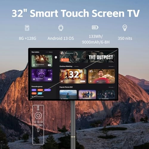 Portable TV Smart Monitor - 1920 x 1080 32 inch