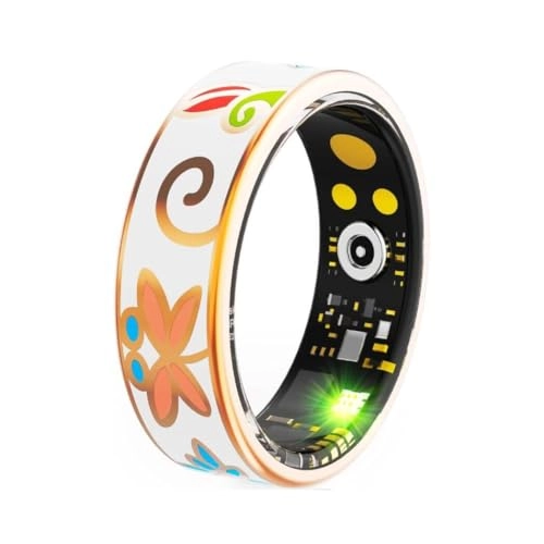 Smart Fitness Ring - Size #8 24-Hour Heart Rate SpO₂