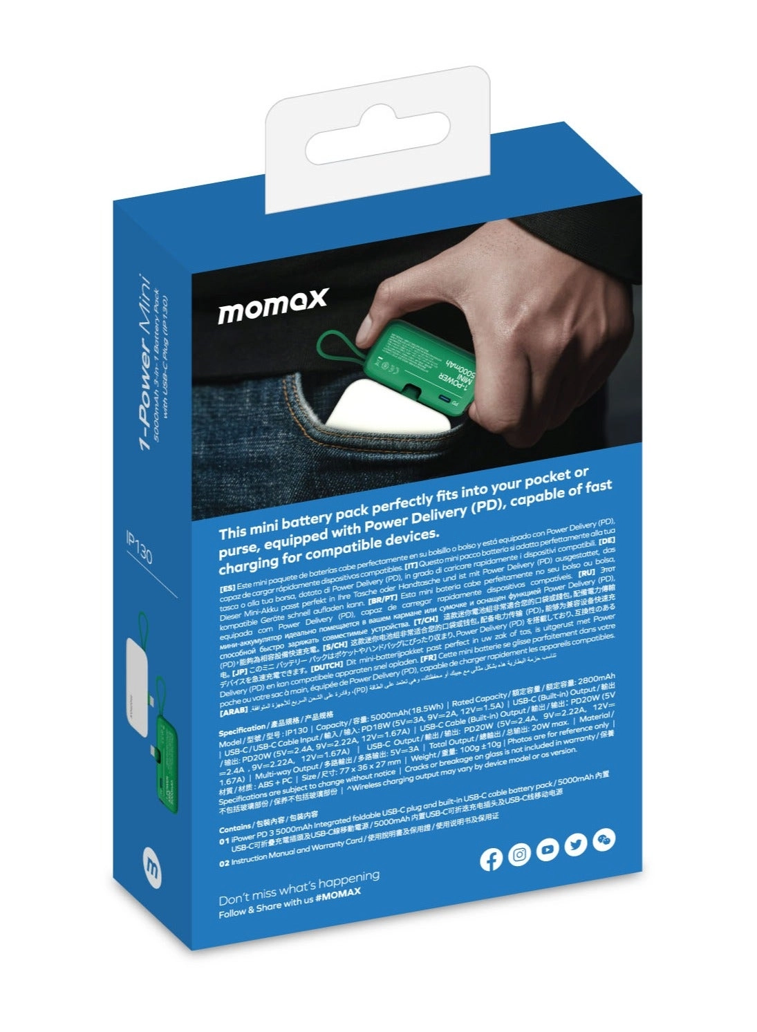 1-Power Mini - 5000 mAh 20W