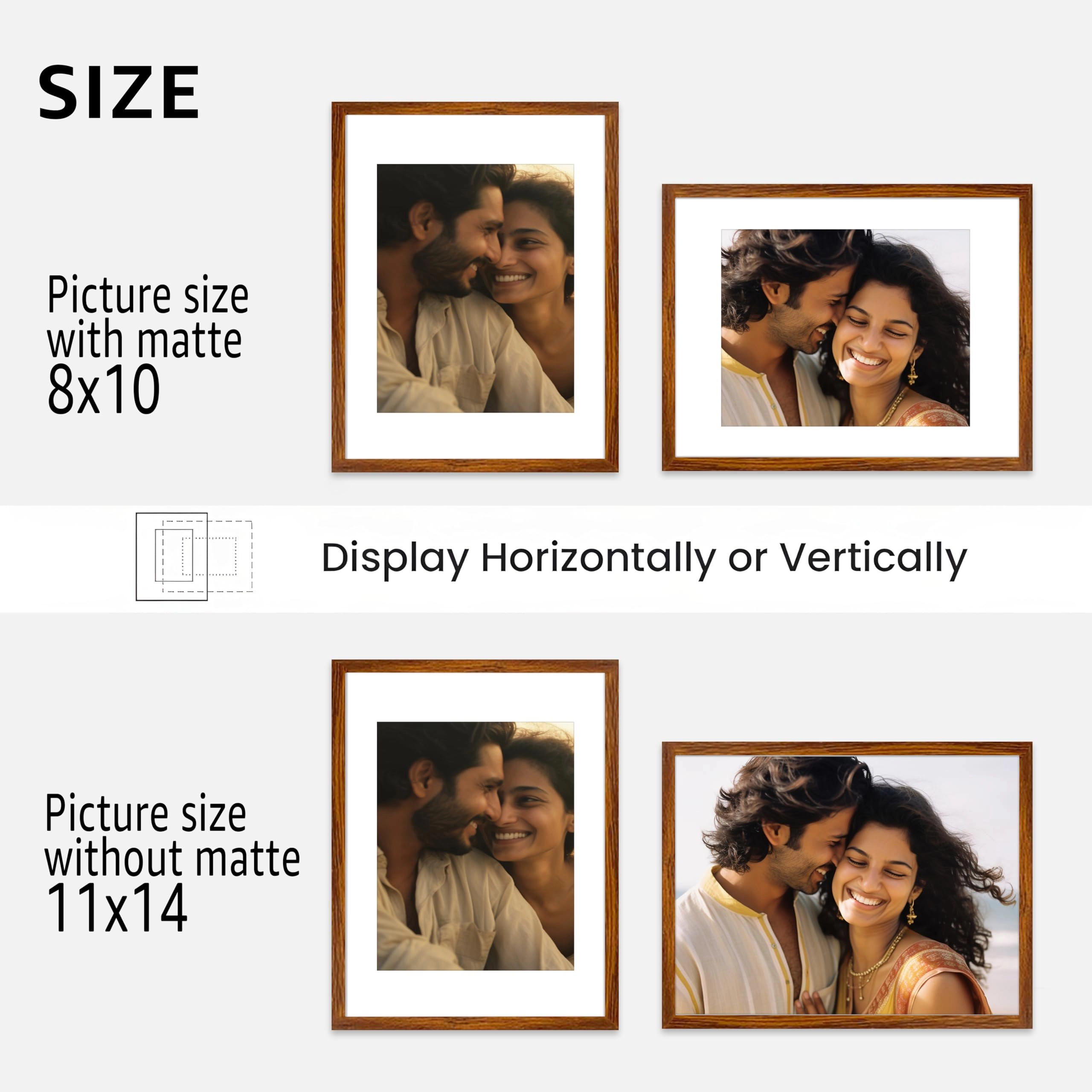 Collage Picture Frame - 11x14 Inch