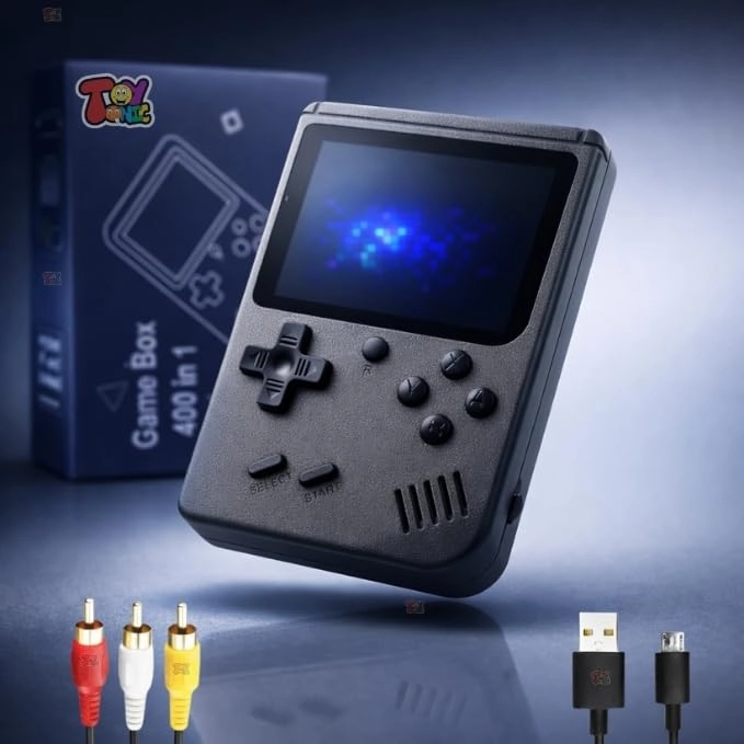 TOYTONIC, TOYTONIC Pocket Video Game Console - 400-in-1 Handheld