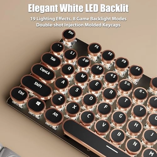 Typewriter Style Mechanical Keyboard - USB-C Wired