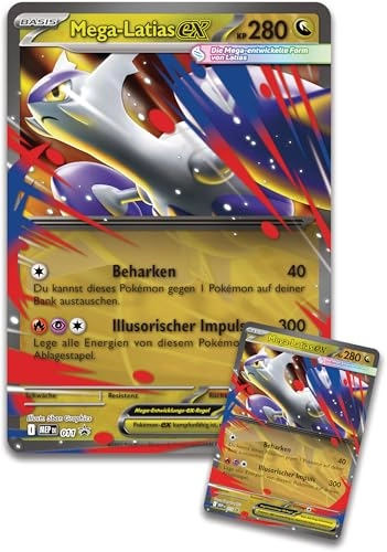 Mega-Latias-ex Collection - German 6pcs