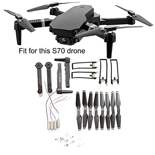 arm - For S70 S70pro Black + guard + propeller + motor + big gear + small gear