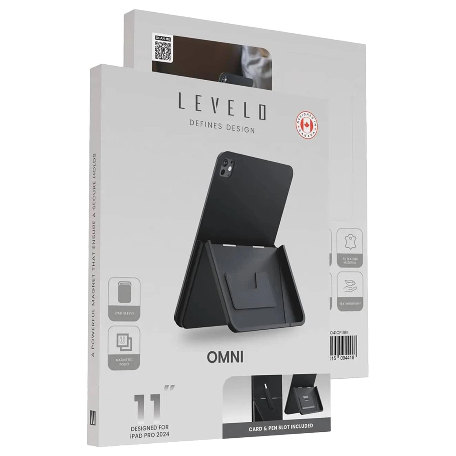 4 In-1 Hand-Grip Case with Pen Holder for iPad Pro 11