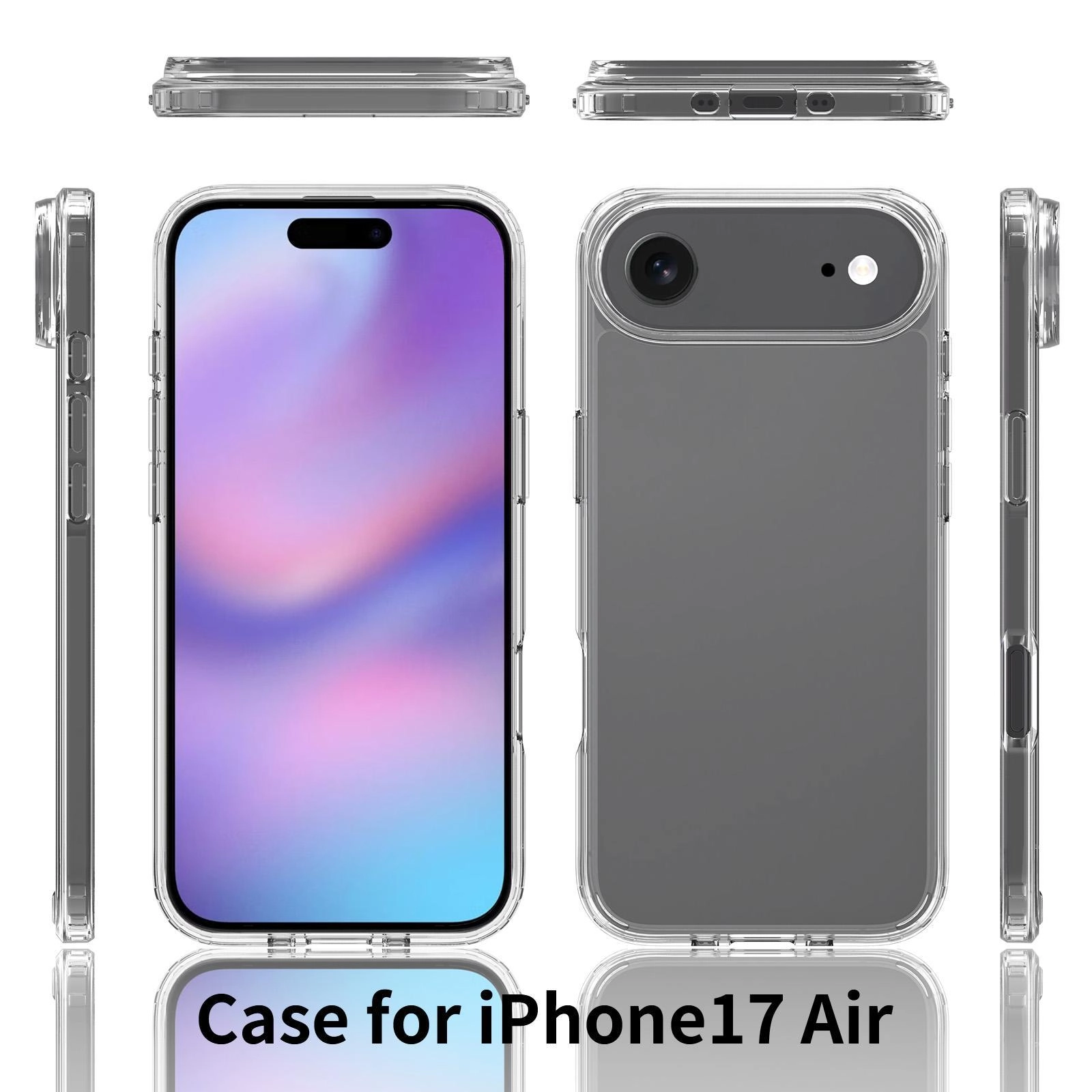 Hard Shell Bumper Case for iPhone 17 Air